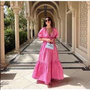 Zara embroiderd dress